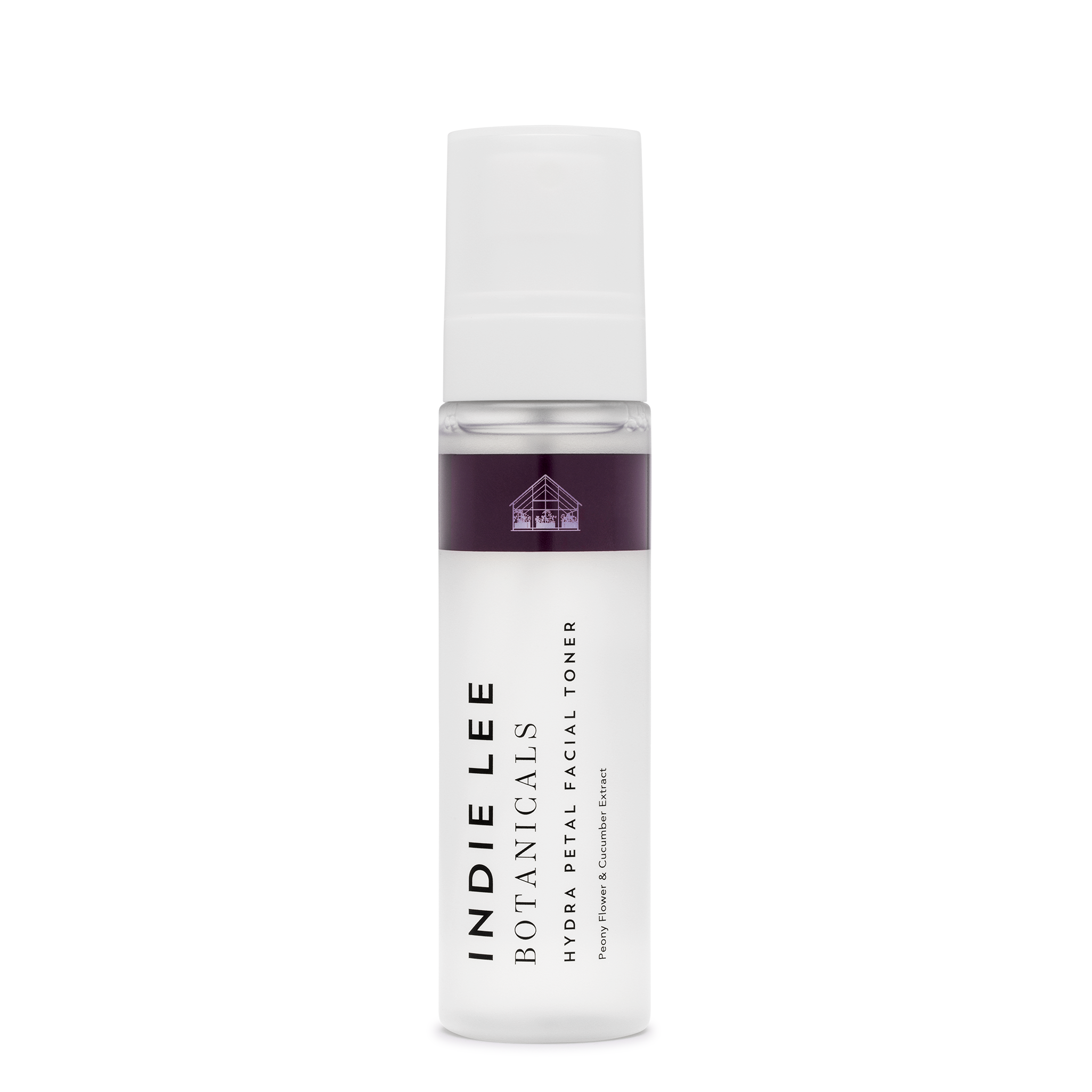 Indie Lee Botanicals Hydra Petal Facial Toner bottle on a white background