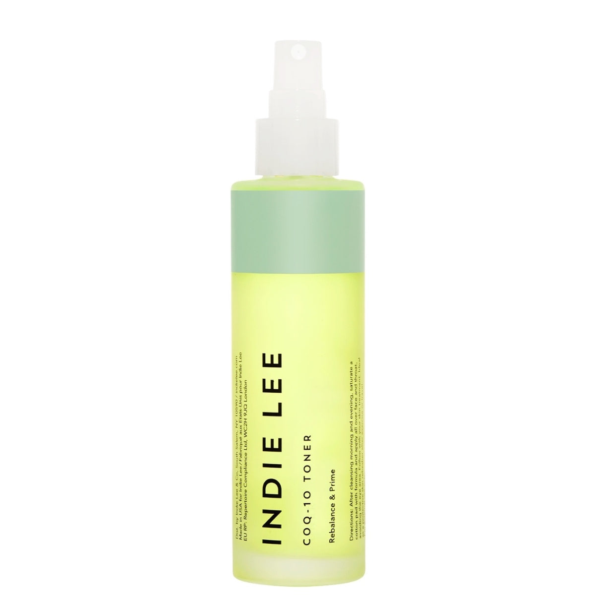 Indie Lee COQ-10 Toner bottle on a white background