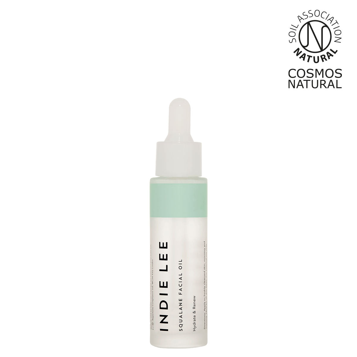 Bottle of Indie Lee Squalane Facial Oil