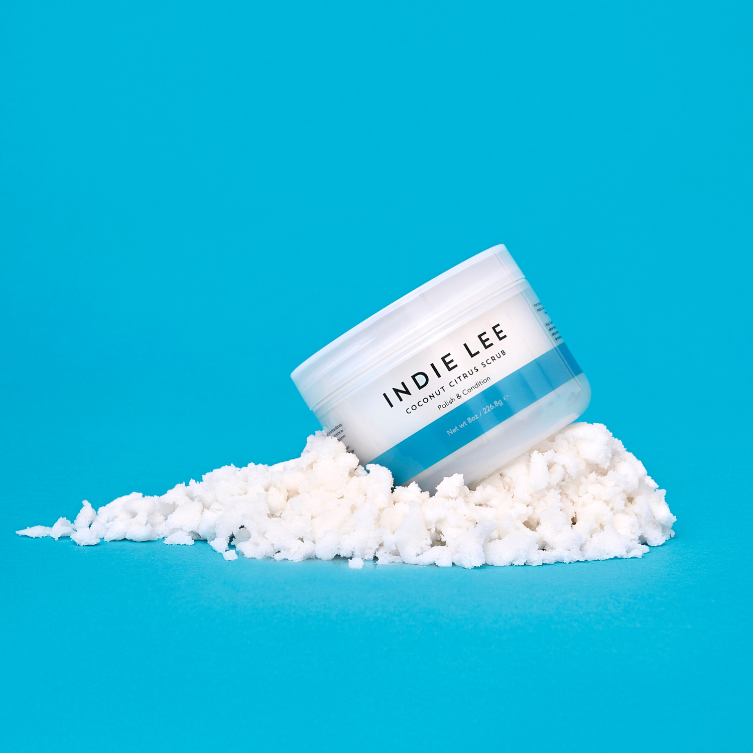 Jar of Indie Lee Coconut Citrus Body Scrub