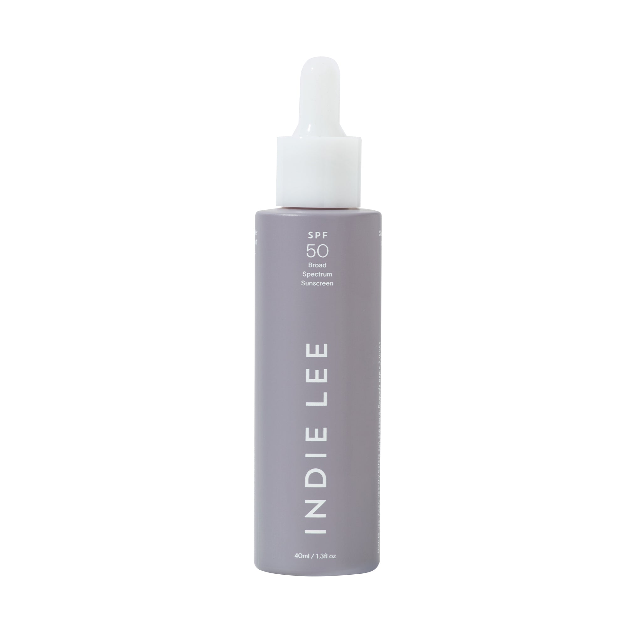 Bottle of Indie Lee SPF 50 Sunscreen Primer 